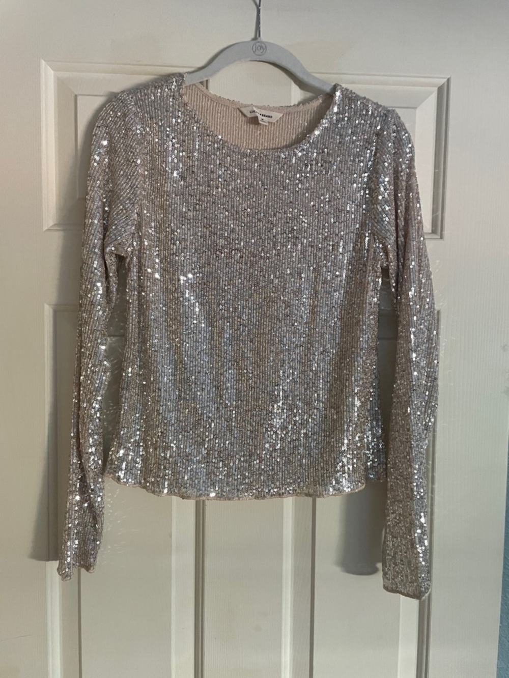 Lucky brand size medium sequin top